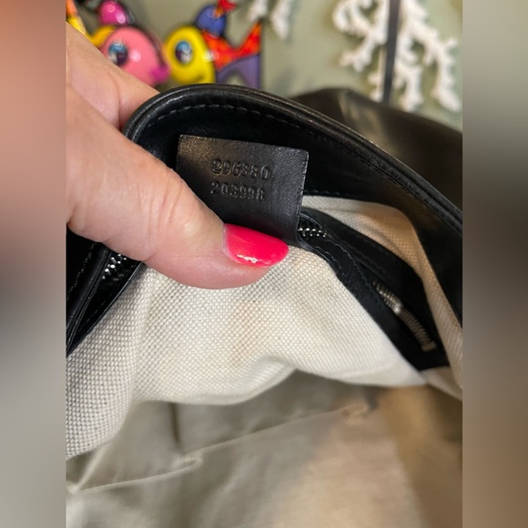 Gucci Black Leather Hobo Tote - Picture 5 of 7